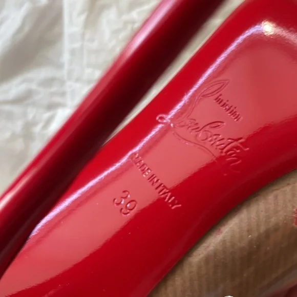 NWT ❤️Christian Louboutin❤️So Kate 120 Kraft Paper Pumps - Picture 8 of 9